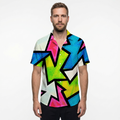 Mehrfarbig / Pop-Art-Blitz